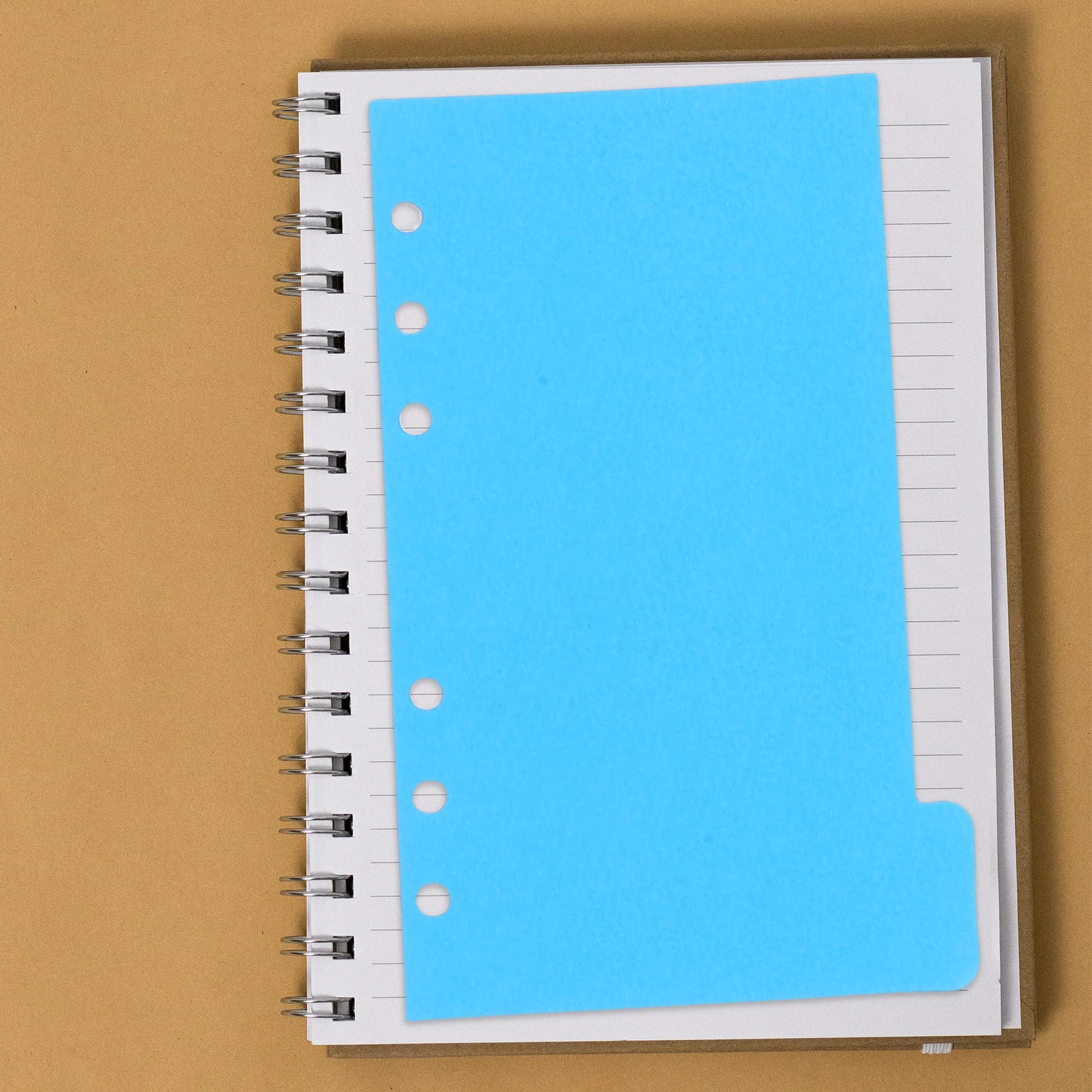 

30 pcs 6 Sets Pocketbook Loose Leaf Papers Smooth Writing Replacement Core 6-Hole Paper Index Divider For Notebook Planner