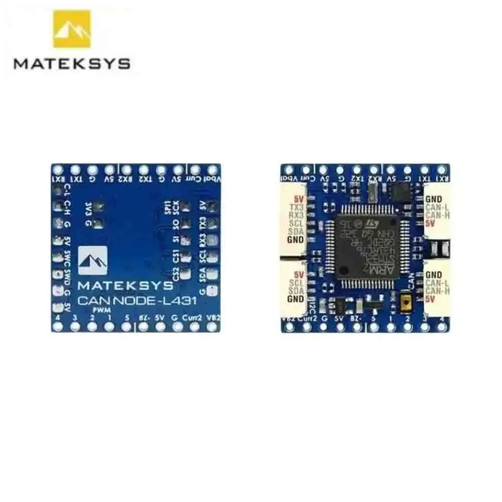 

MATEK 2025 New CAN-L431 AP_Periph CAN Node DroneCAN L431 (26x26mm) for ArduPilot GNSS, Compass, Barometer & Airspeed Sensor