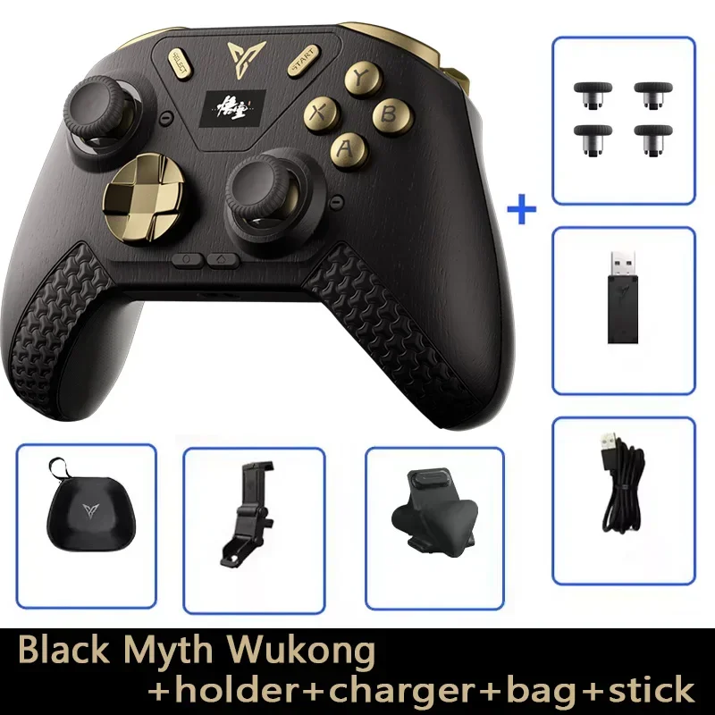 Flydigi APEX 4 Game Controller Black Myth WuKong Handle Elite Force Feedback Trigger Wireless Gamepads PC/Switch/Mobile/TV