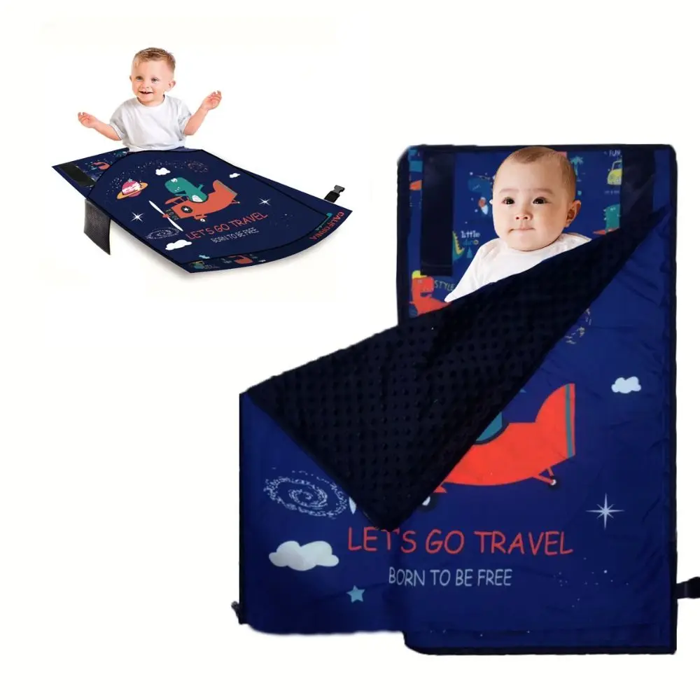 

Portable Baby Travel Airplane Bed Foot Leg Rest Comfortable Kids Footrest Bed Foldable Hammock Style