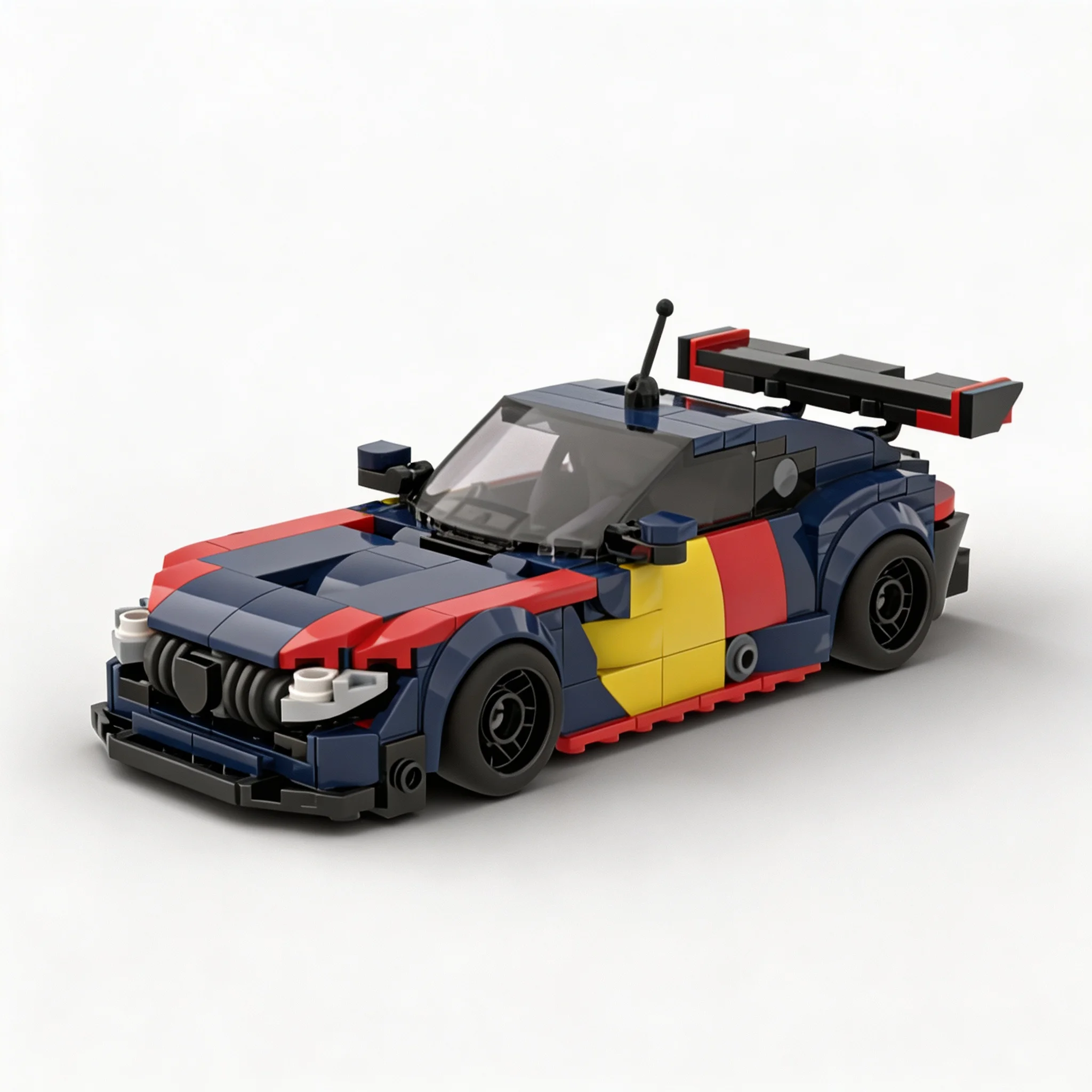 373pcs MOC city Champions Verstappen racing AMGS GT3 Model Christmas Gift Shelf Accent And Creative Home Decor