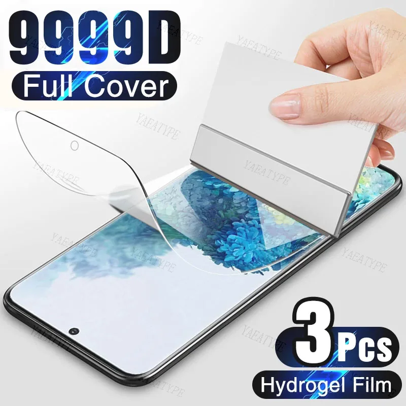 3Pc Screen Protector Hydrogel Film For Cubot X50 X30 Kingkong 5 Pro Cubot x 50 30 Kingkong5 5Pro Kingkong 9 8 P80 J20 Note 50 21