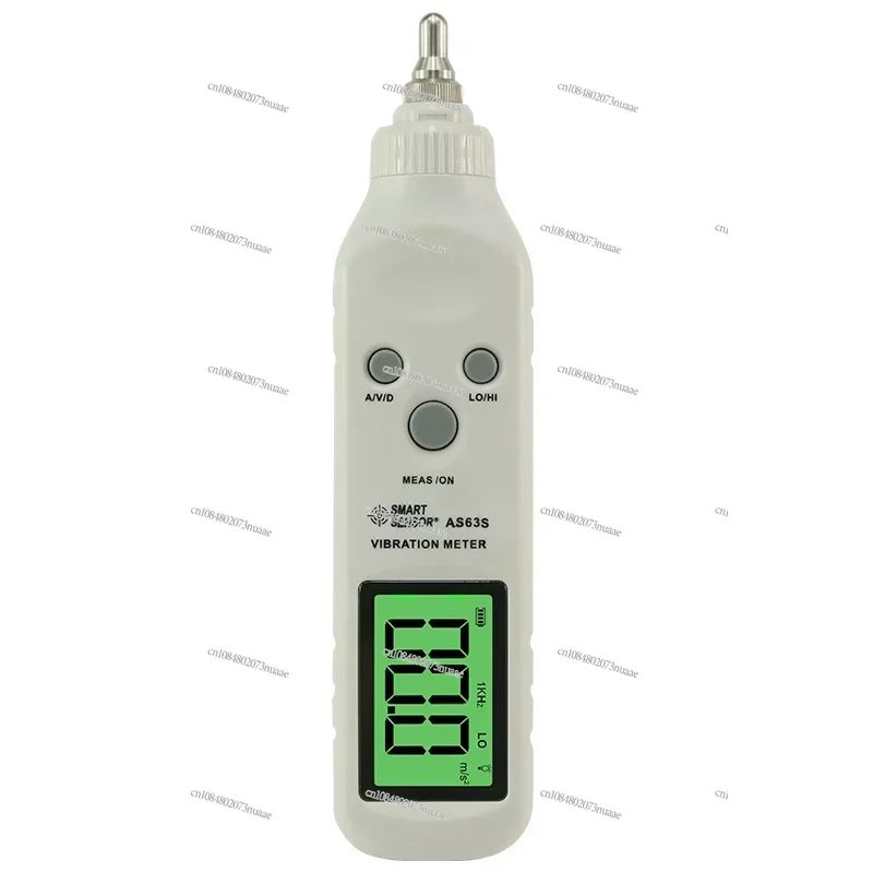 

High Precision Pen Vibrometer AS63A Industrial Portable Vibration Pen Handheld Vibration Frequency Tester