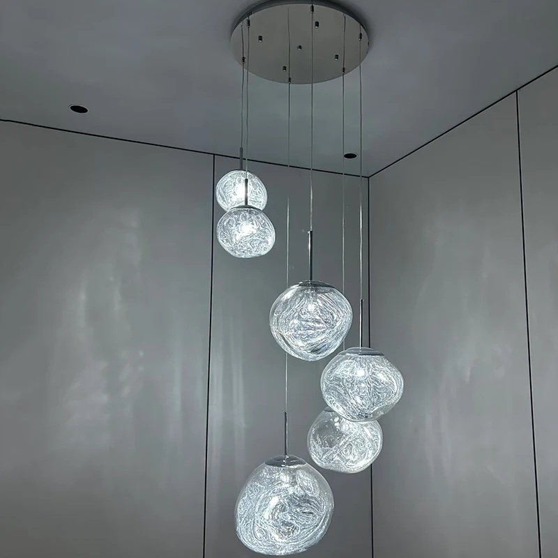北欧溶岩 LED 天井ペンダントランプ照明リビングルーム屋内装飾ホーム器具キッチン吊りシャンデリアシーリングライト