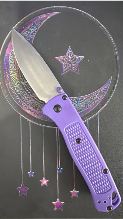 Blade Of Mercy colorful beautiful bm5/3/5 folding knife for outdoor travel and camping, portable, a gift for men