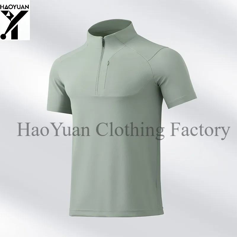 Men's Sports T-shirt Ice Silk Casual Outdoor Cycling Running Camping Travel Training Fitness Men's Home Short Sleeved Shirt