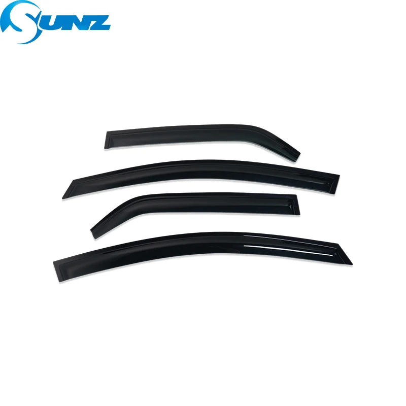 Side Window Vent Visor For Honda City 4 Fit Aria Sedan  2003 2004 2005 2006 2007 2008 Sun Rain Deflector Guard Weathershields