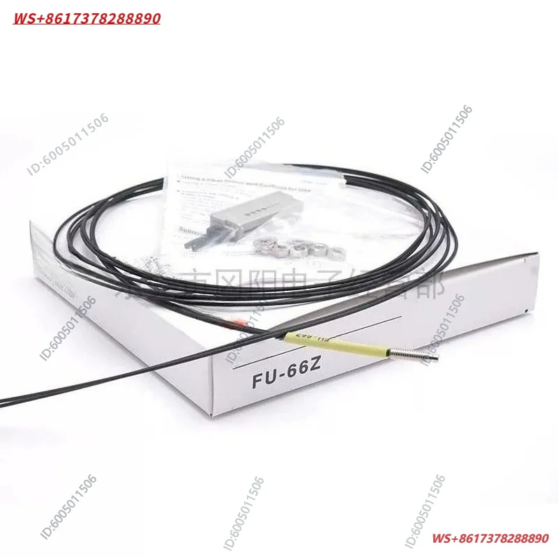 Diffuse reflection fiber optic sensor M4 threaded FU-66TZ