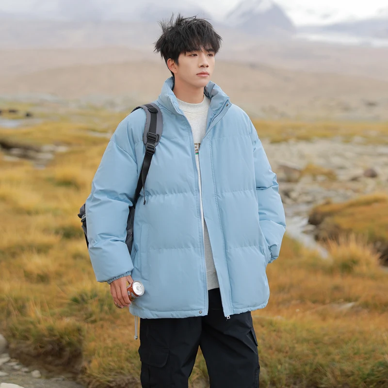 سترة الصيد في الهواء الطلق تسلق الجبال زوجين بلون معطف مريح سترة عصرية العصرية الرجال النساء سترة الخبز #4