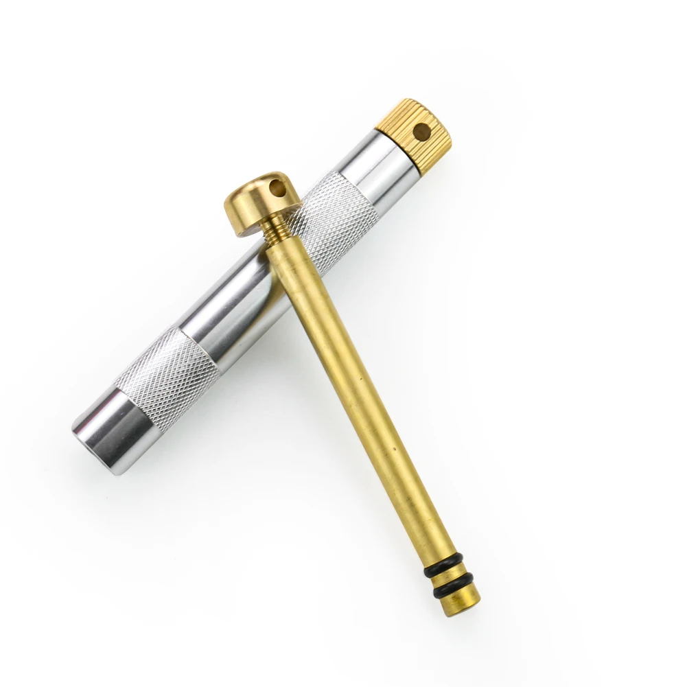 Portable Fire Piston Air Metal Tube Compressed Fire Starter Emergency Flame Maker Torch Outdoor Survival Camping Hiking Picnic