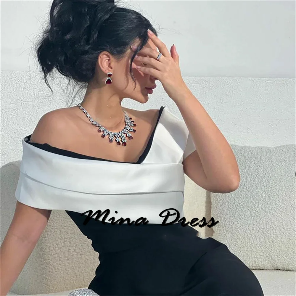 Mina Customized Dropped Shoulders Evening Dresses Woman Elegant Dresses for Women Gala Party Dress Backless Strapless Ball Gowns