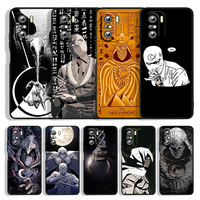 Marvel Moon Knight For Xiaomi Redmi 12C 11A 10C 10X 9T 9C 9AT 8A 7A 6A 5A A2 A1 Y3 Y2 Prime Plus Black Phone Case