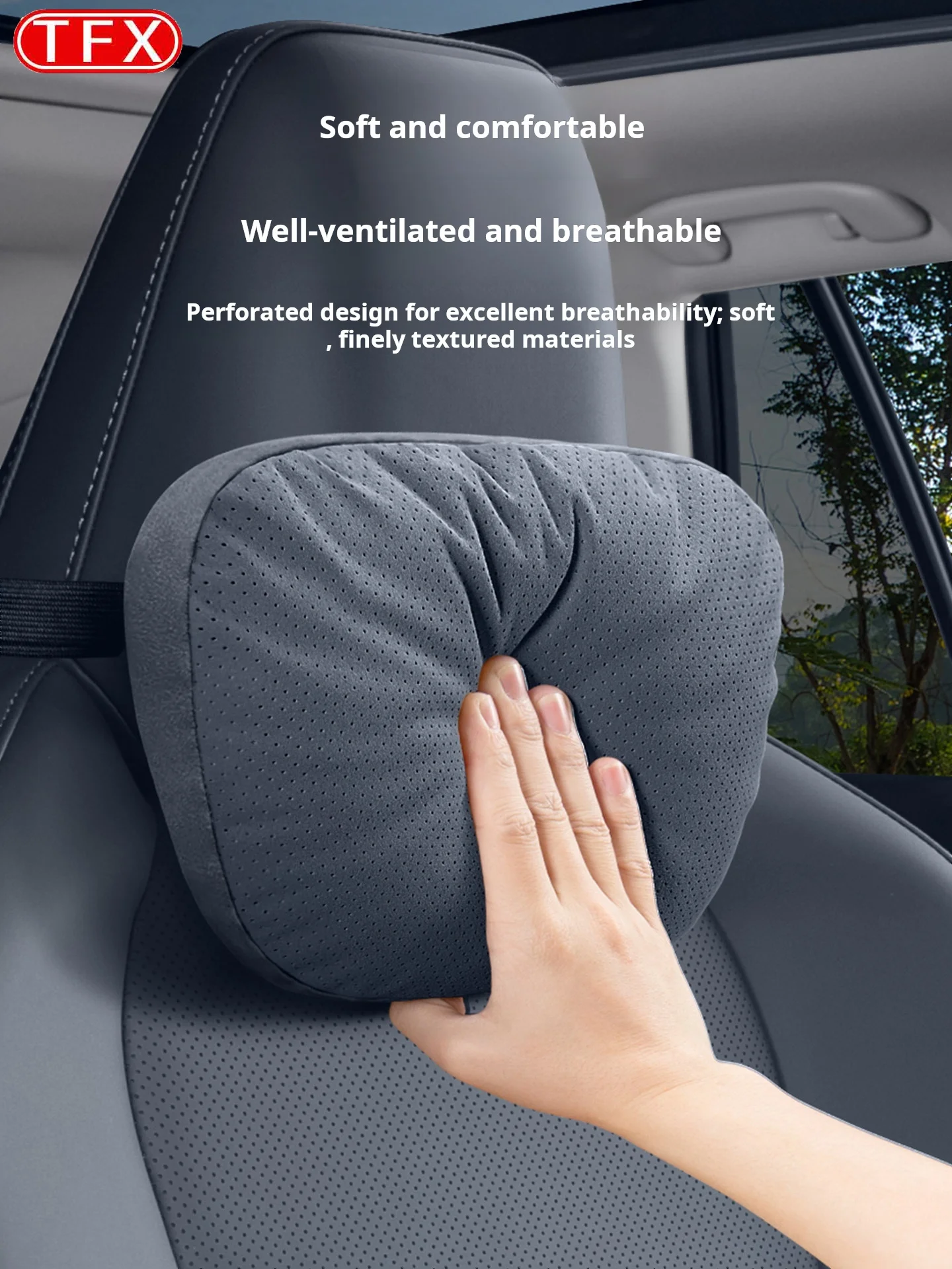 トヨタ RAV4 2026 6th XA60 カースタイリン - Memory Foam Car Neck Pillow Lumbar Support のレビューと価格