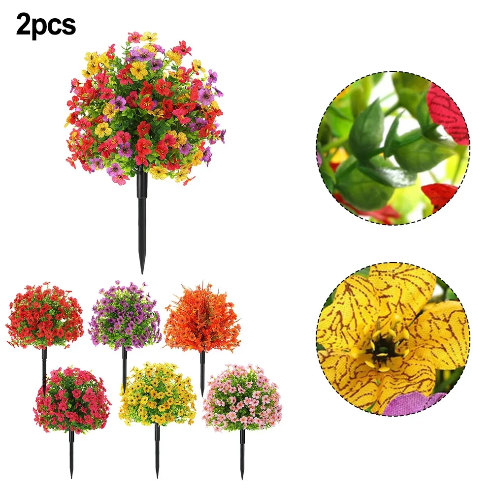 

2Pcaks 24In Artificial Boxwood Topiary Ball Trees Realistic & Versatile Decor Porch Simulation Flower For Year-round Decor