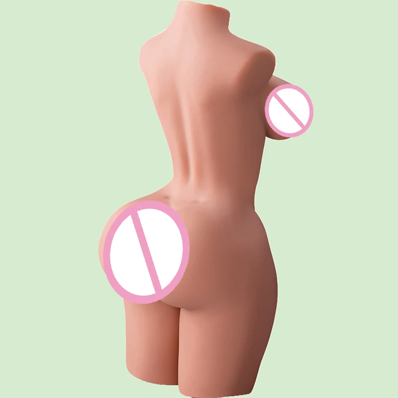 RENHEYUOU-Muñeca Sexy de medio cuerpo, pechos suaves, Vagina Real 3D, masturbadores masculinos, muñecas Torso, Juguetes sexuales realistas, sexpuppe para hombres y adultos