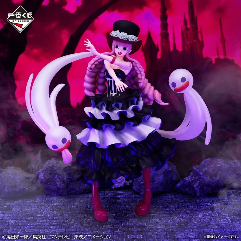 In Stock Bandai One Piece Ichiban Kuji Memories of Heroines Perona Figure Anime Action Model Collectible Toys Gift