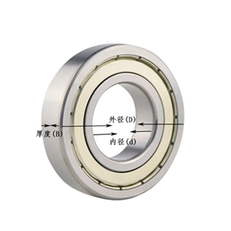 6200 6201 6202 6203 6204 6205 6206 6207 6208 2Z/ZZ  1PC Deep Groove Ball Bearings