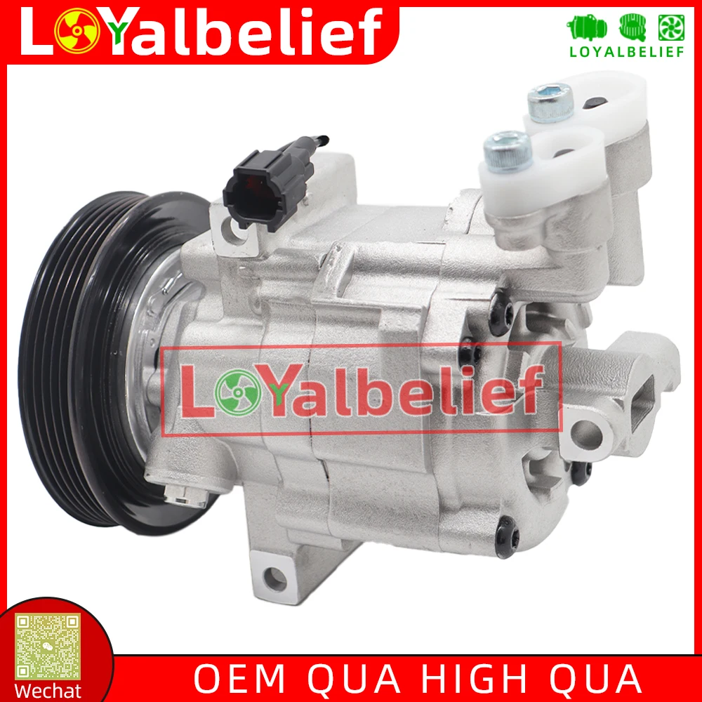 AC Air Conditioning Compressor DKV-08 For Nissan Micra K12 1.2 1.4 2003- 92600AX800 92600AX30B 92600AX80A 92600AX80B 92600AX84B