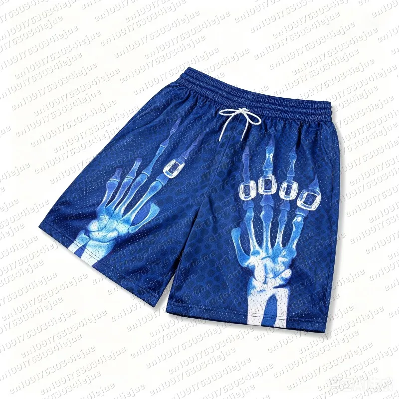 Summer Casual Quick-drying Breathable Men Women Cute Love Heart Print Classic Soft Shorts Summer Quick Dry Beach Short Pant Moto