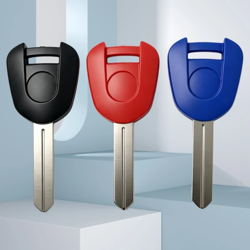 Motorcycle Keys Blank Key Uncut Blade Fit for CBR650R CBR500X CBR1100 CB1300 NC750 MN4 Can Be Placed Anti-Theft Chip