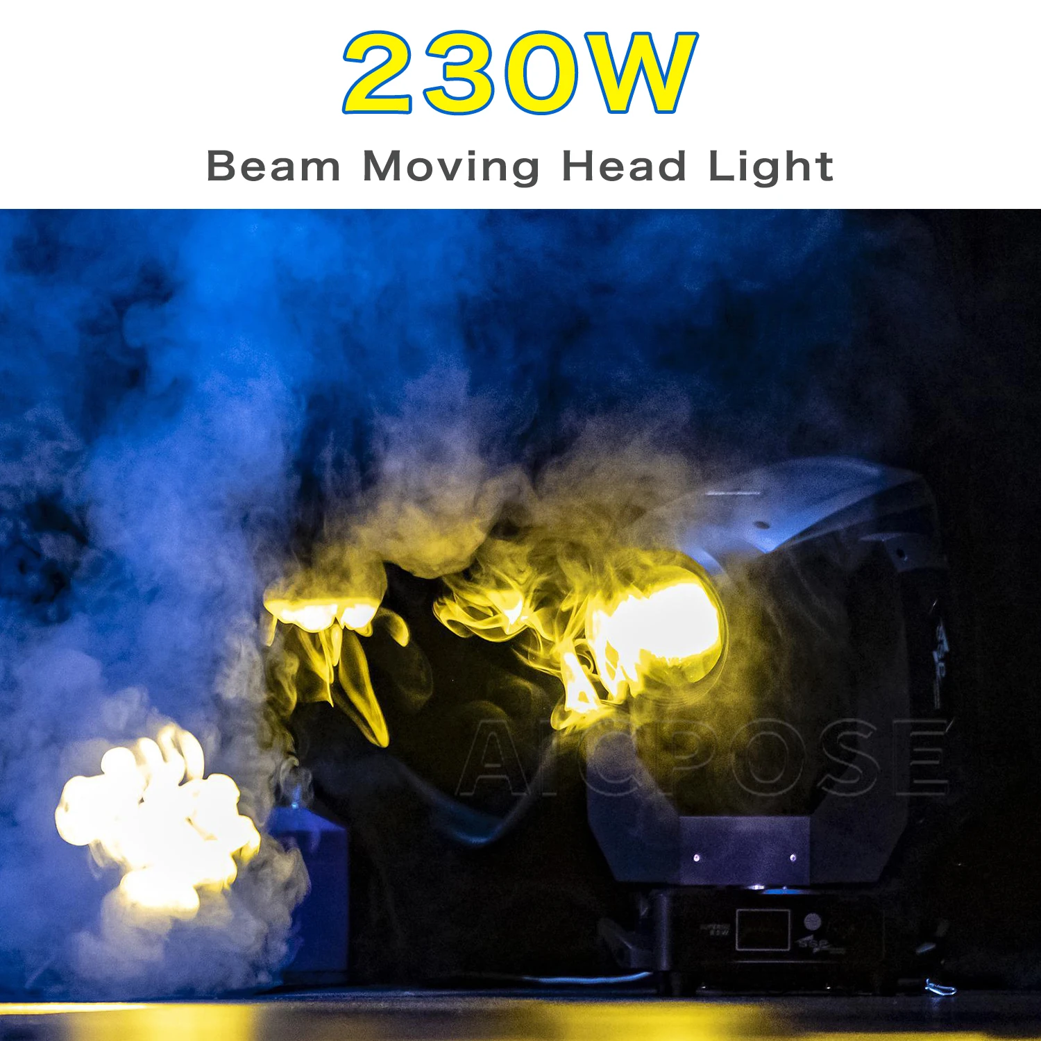 230W 7R Stage Beam Moving Head Light DMX512 Control Moving Head Rotating Bar Stage Light Equipment DJ Disco Pattern Show Light