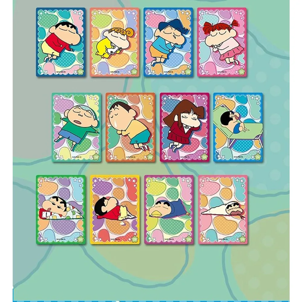Echte EAKI Crayon Shin-chan Collectie Kaarten Zeer Geliefde Anime Hoofdpersoon Creatief Ontwerp Rollenspel Kaarten Vrienden Geschenken