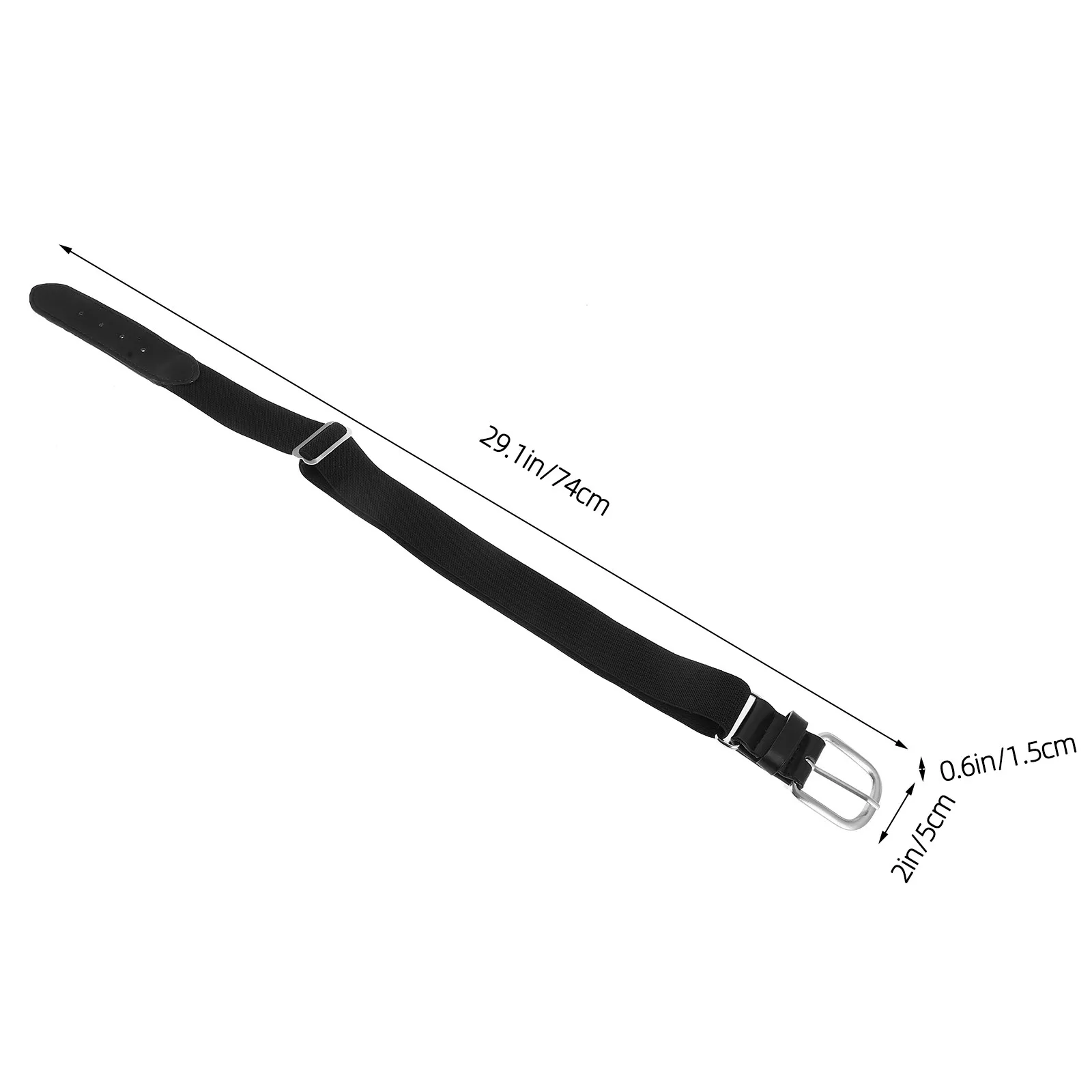 Youth Elastic Baseball Belt Adjustable Stretch Waist Band for Boys Softball Players Nylon Zinc Alloy PU Comfort Fit Stylish