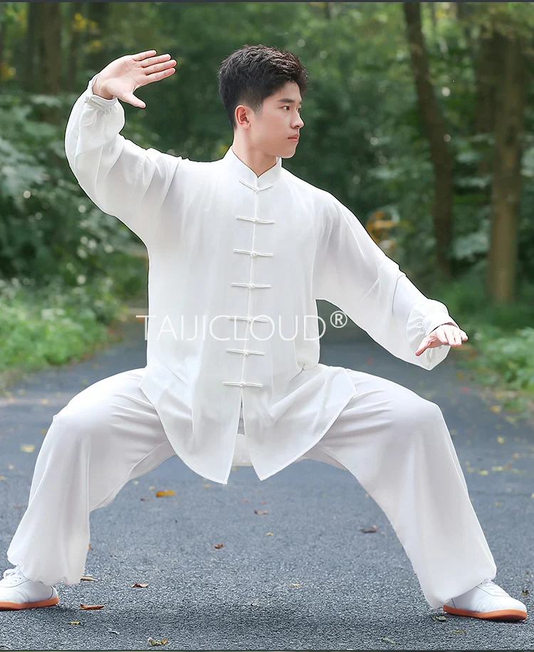 Tai chi practice attire for women and men, suitable for morning exercises and performances, Chinese style