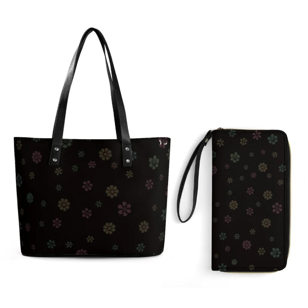 

Женская сумка большой емкости, набор кошельков Hua Ben, женская сумка на одно плечо, настраиваемые узоры, 2025, новый стиль