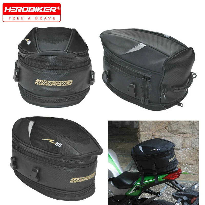 

Сумка на заднее сиденье мотоцикла, сумка на заднее багажник для мотокросса, сумка для шлема, водонепроницаемое уличное дорожное оборудование