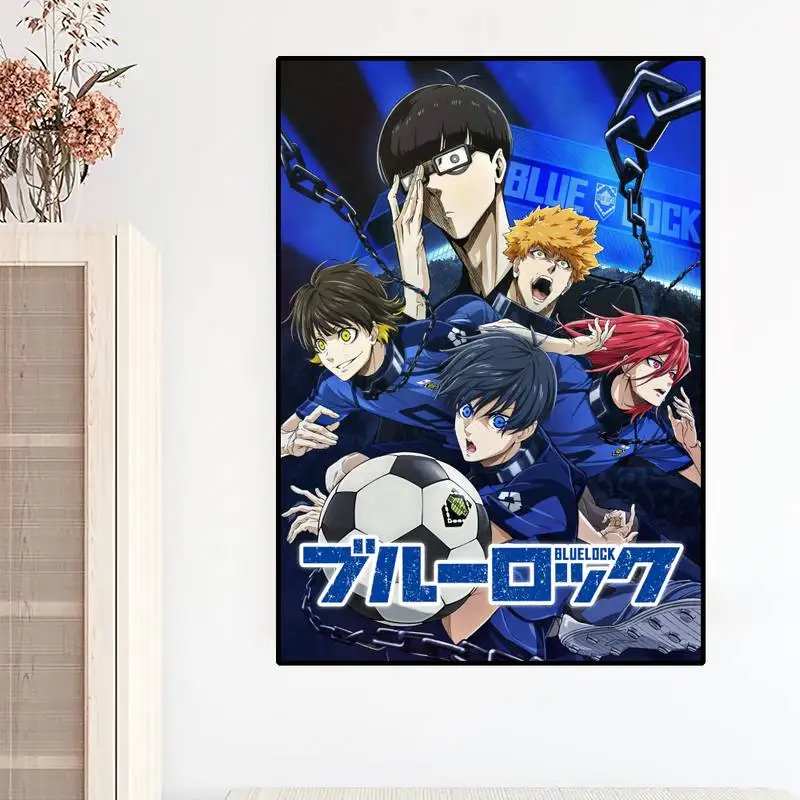 Anime BLUE LOCK Isagi Yoichi POSTER Poster Prints Wall Painting Bedroom Living Room Decoration Home