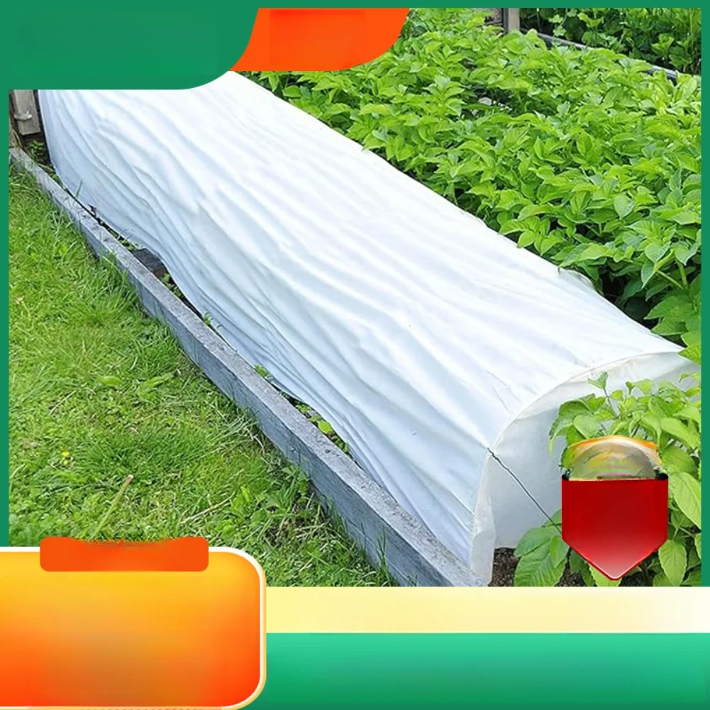 

Белые чехлы для защиты от мороза 3x5 м для наружного сада, овощей и цветов, легко режутся и надеваются для зимней замораживания