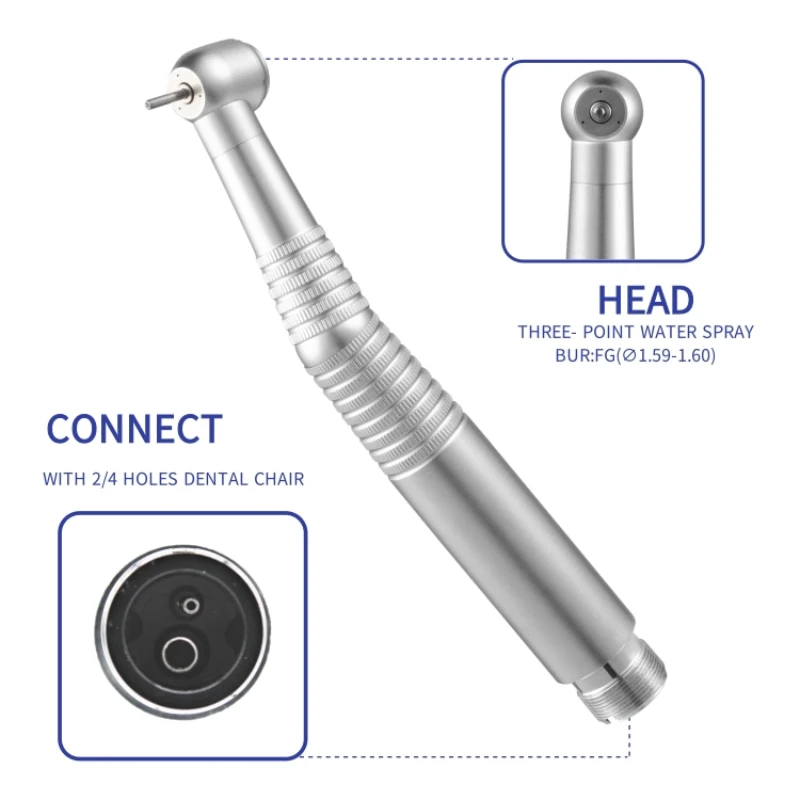 

den tal airotor led high speed handpiece 2 hole or 4 hole portable den tal unit