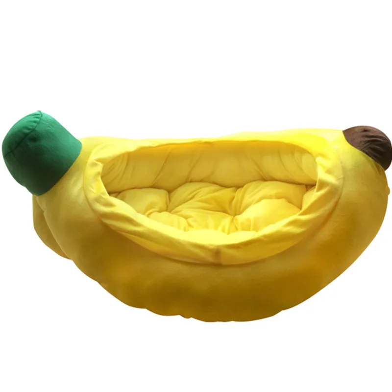 

Большая кровать-банан, кровать-банан для Тедди, VIP корги, гнездо для кошек, утолщенная кровать для домашних животных, съемное и моющееся гнездо для четырех сезонов
