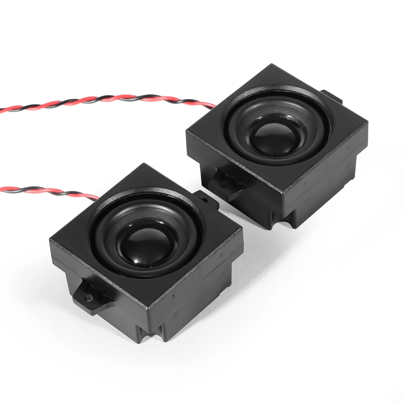 Módulo de som duplo para motor diesel com controle remoto, alto-falante de 5w adequado para carro e caminhão de controle remoto 1/10 1/8 1/6