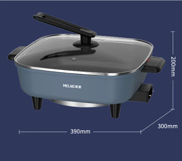 MeiLing electric fryer multifunctional electric pot multi-purpose 5L hot pot special pot multi-purpose pot MT-DC5064 images - 6