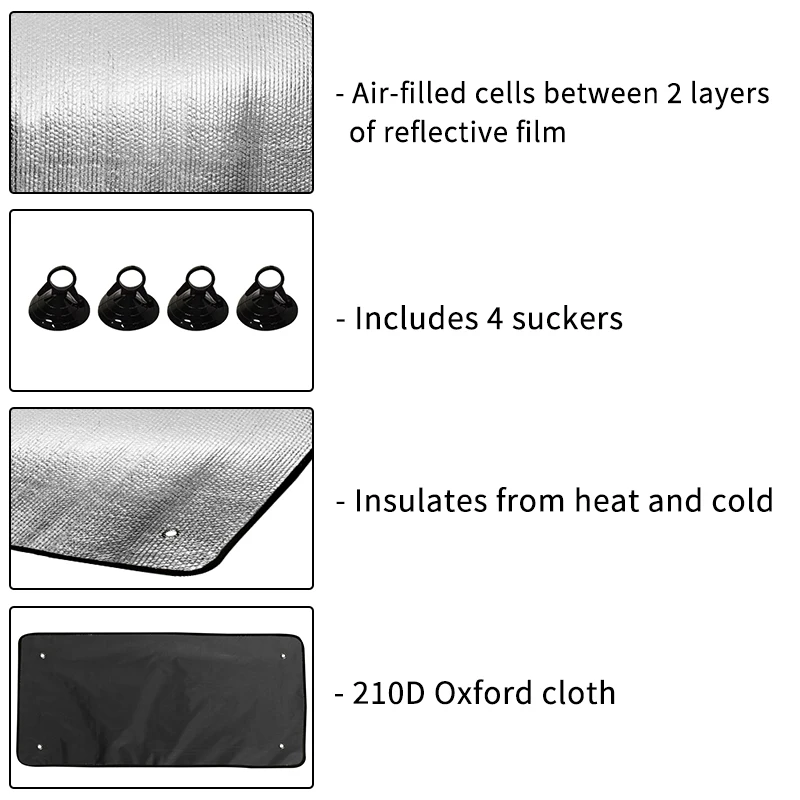 1 قطعة قافلة ضوء درع متنقل شاحنة التخييم نافذة الشمس حماية الحرارة العازلة ظلة عدة متنقل RV اكسسوارات