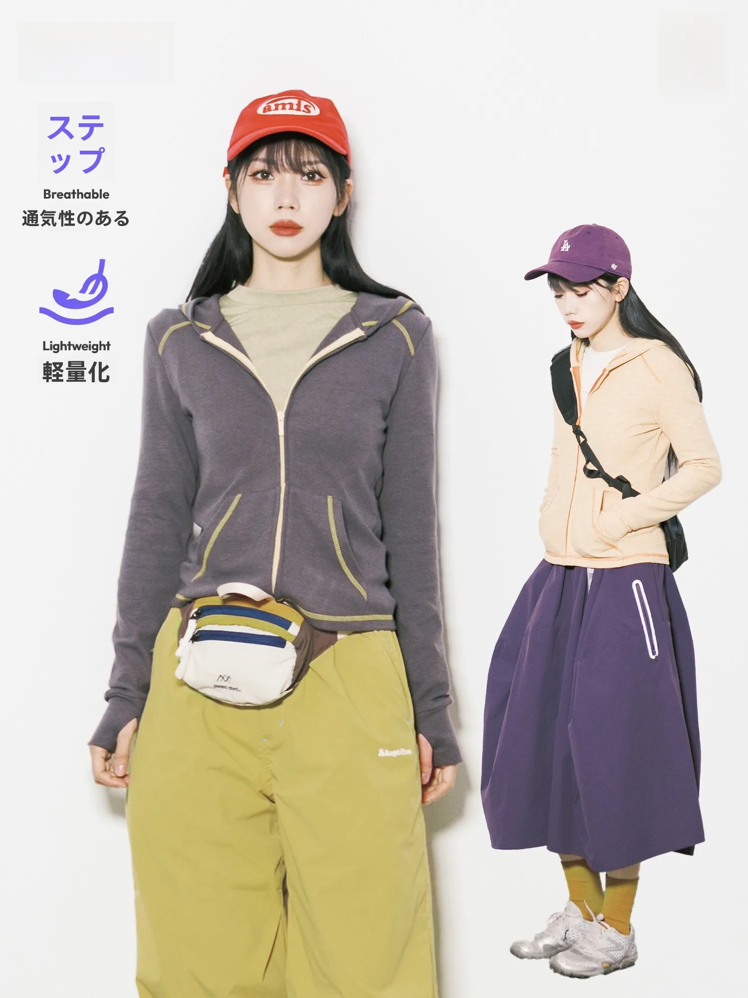 

Slim Fit Spor Hoodie Women's Zipper Design ort Cardigan Jaet Contrast Color Zipper Casual Sle Women's Top