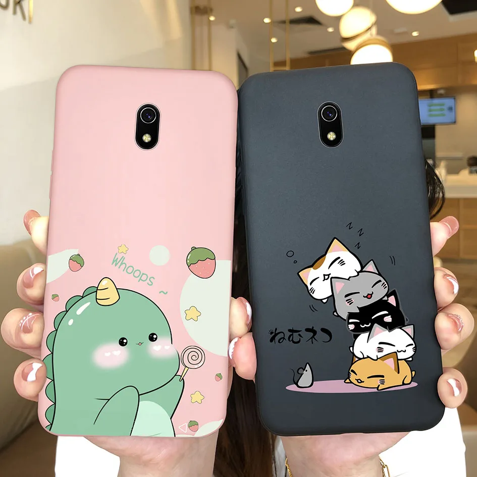 Phone Case For Xiaomi Redmi 8A Pro Dual Fashion Shockproof Silicone Soft TPU Matte Back Cover For Redmi 8A Funda Coque 6.22 Inch