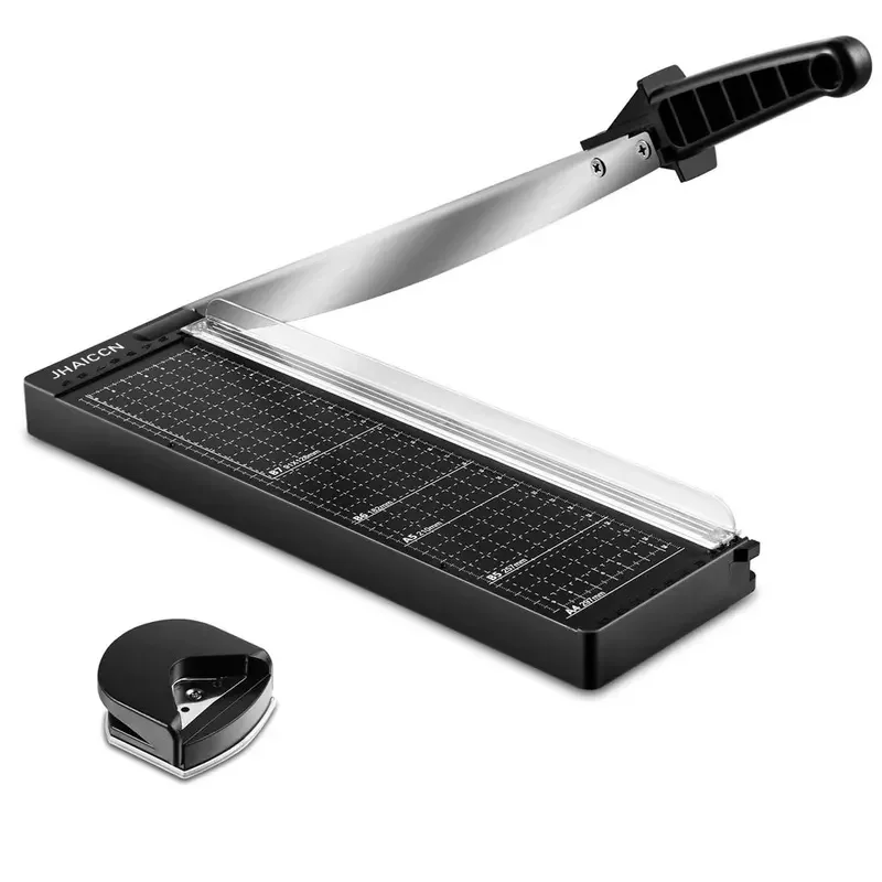 Three-in-one paper cuttera4Paper cutter, multifunctional paper cutting machine for photo companies and office use
