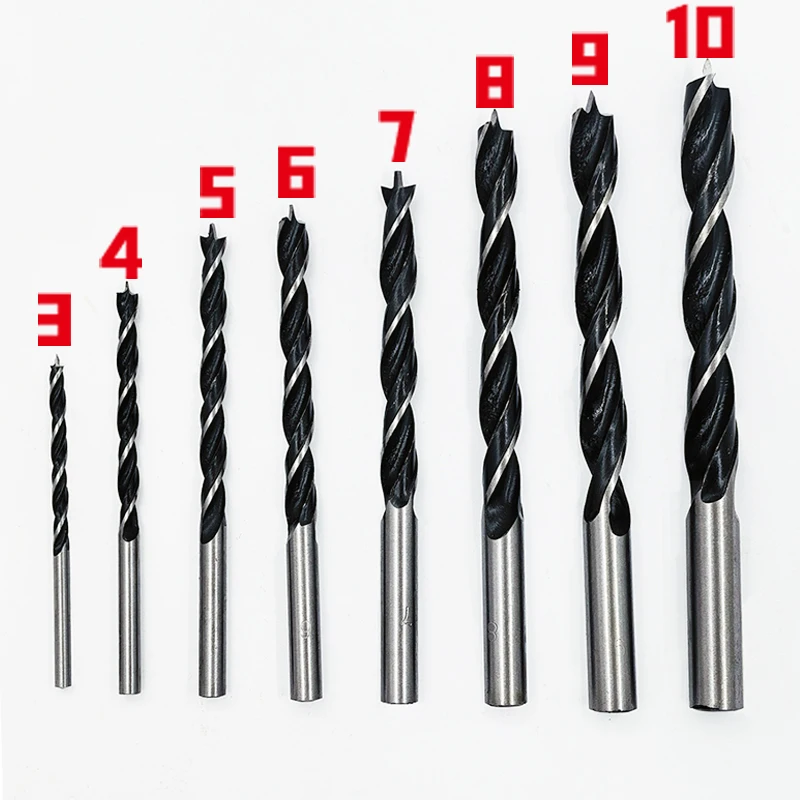 50 Stück/Packung Runde Holzdübel 6*40mm 8*40mm für Schrankbau DIY Holzbearbeitung Dübel-Vorrichtungsset - Selbstzentrierende Bohrführung – Detail 11