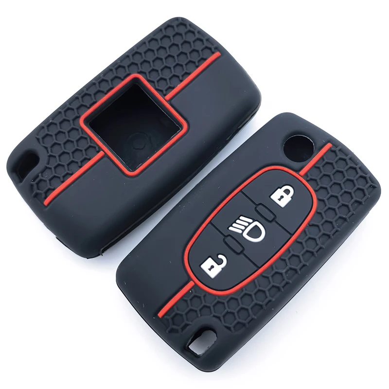 3 Button Remote Car Key Case Cover Holder Shell for Peugeot 308 207 307 3008 5008 Fob for Citroen C2 C3 C4 C8 Keys Accessories