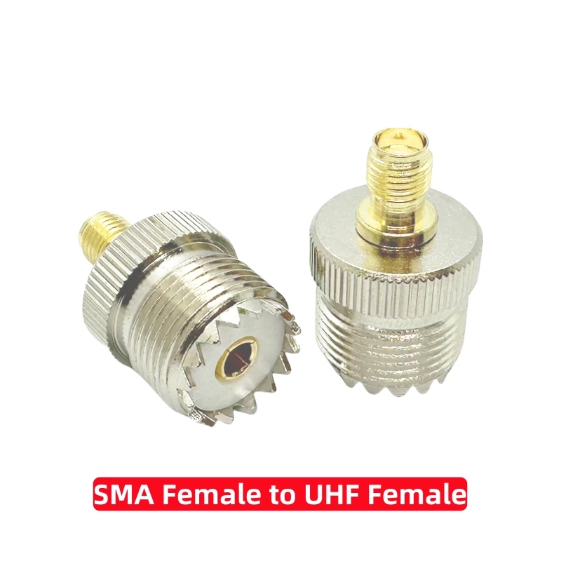 SMA to UHF PL259 SO239 Radio Antenna Adapter UHF to SMA Male to Female RF Coax Connector for FPV Antenna Coaxial Cable