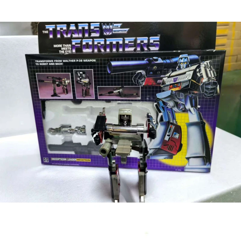 Nuovo kit garage per giocattoli animati Transformer G1 Megatron KO in magazzino ‌ Giocattolo artistico Regali di festa Personaggi anime Studio Colleziona modello