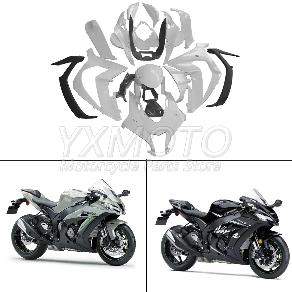 Full Motorcycle Fairing High Quality ABS Mechanical Injection bodywork fit for ZX-10R 2016 2017 2018 2019 zx10r 16 17