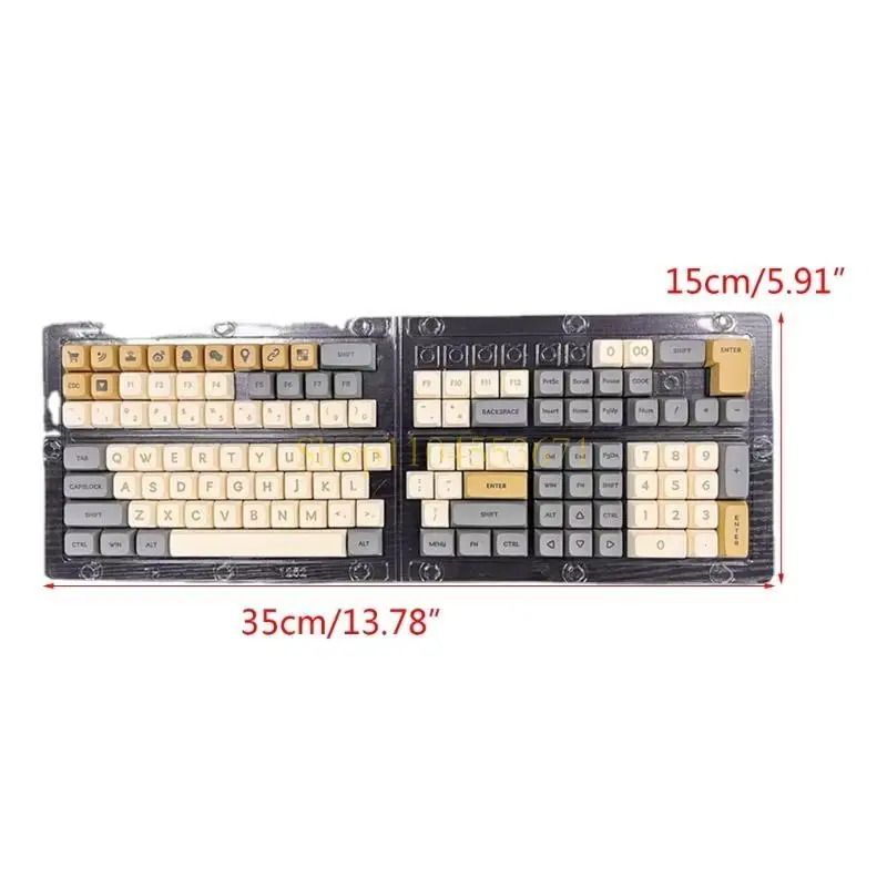 Bestseller Stijlvolle en functionele XDA High-Profile PBT KeyCaps Verbetering handgevoel Keycaps voor Keyboards