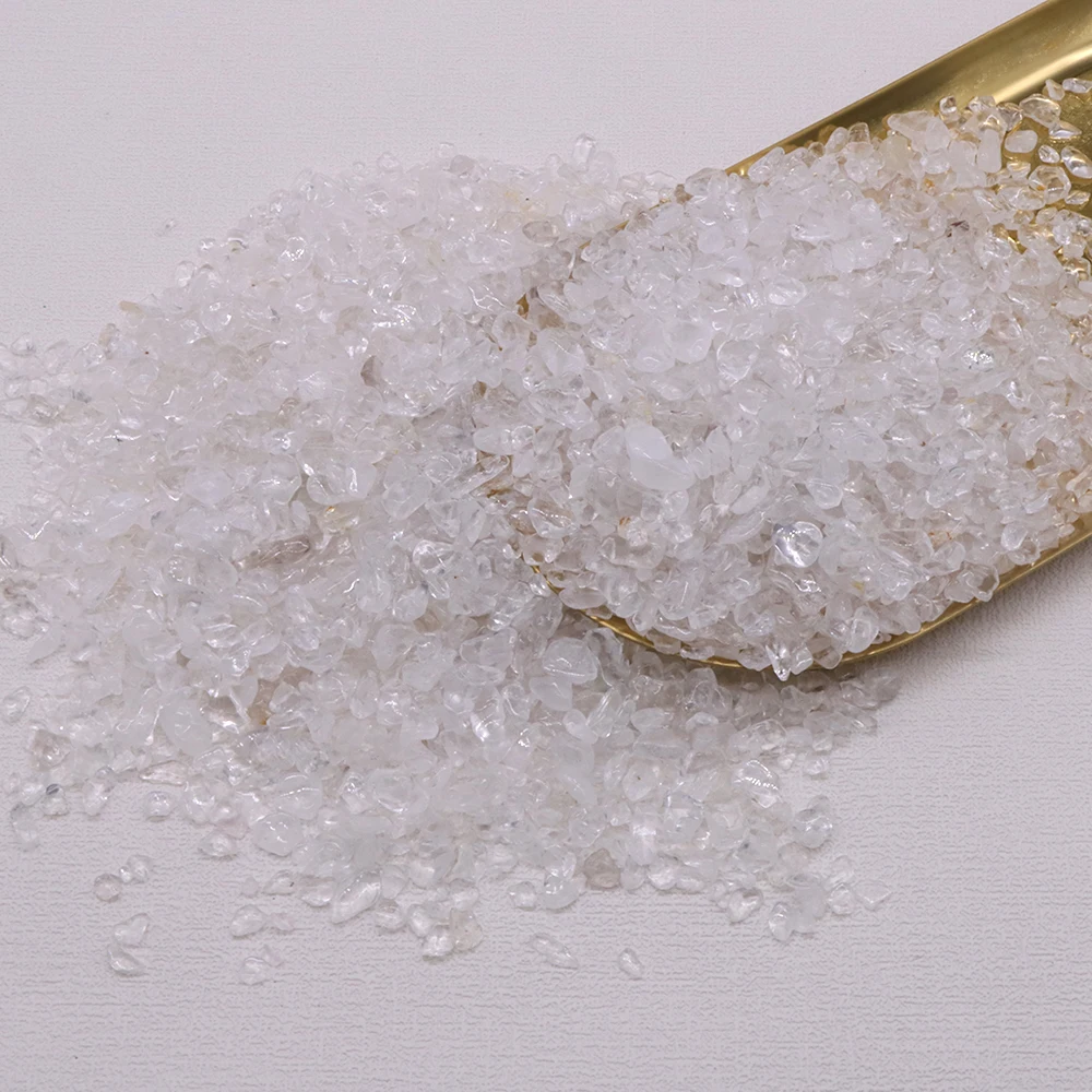 5-10mm Natural Crystals Stones Clear Quartz Mini Points Gravel Rock Raw Mineral Home Tank Aquarium Decoration Jewelry Making