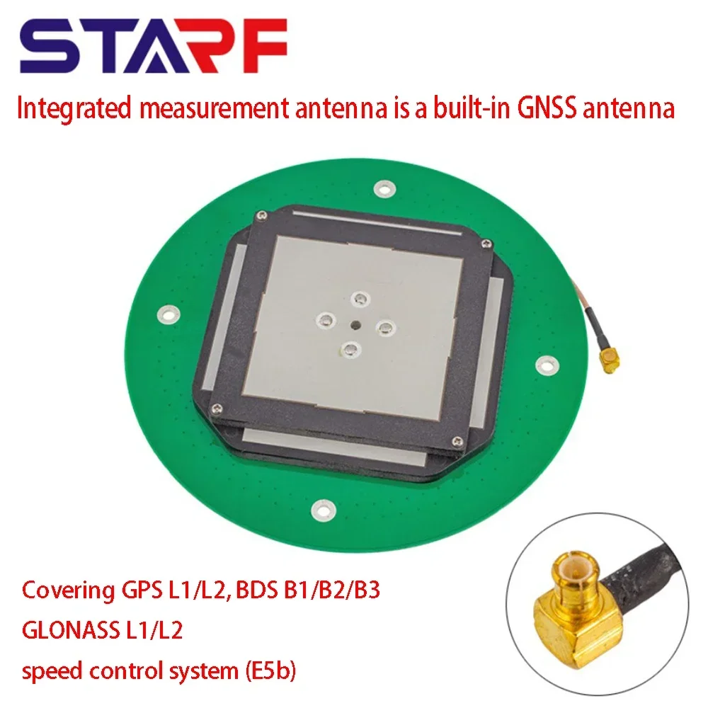 GPS/RTK GNSS Antenna Magnetic Base Mounting 5/8-11 Thread Adpater Gain Navigation Antenna High Gain Electrical Testing Equipment