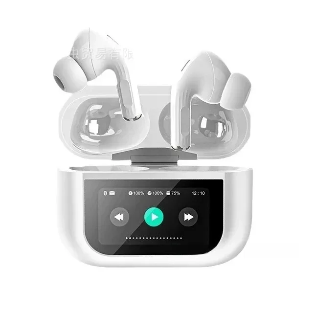 

50ANC Intelligent Active Noise Cancellation Wireless Headset LED Smart Touch Screen Multifunctional In-ear Headset