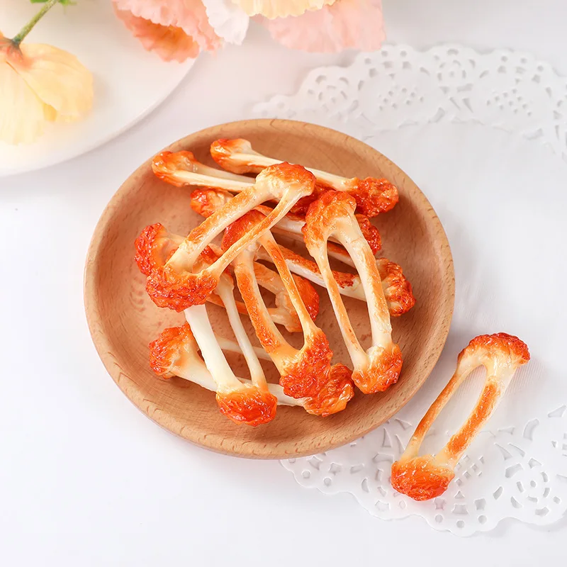 Simulation Chicken Bone Artifical Chicken Wing Bone Chicken Leg Bone Model Fake Bone Food Photography Props Desktop Ornaments